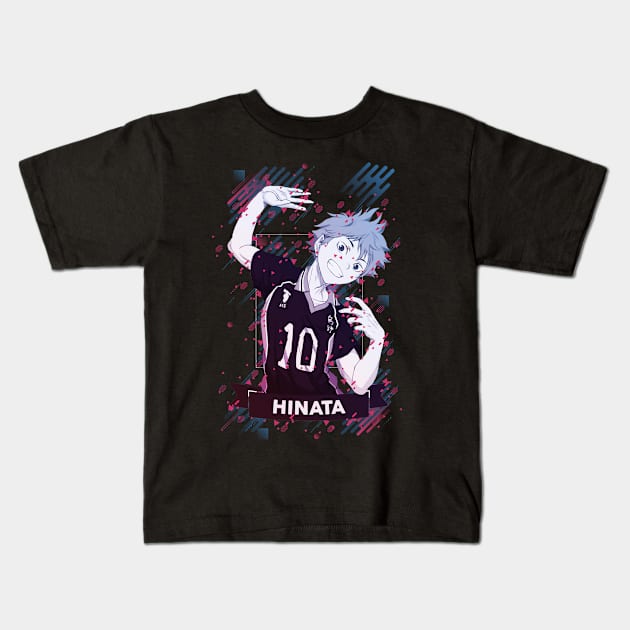 haikyuu - "haikyu" : hinata - haikyu volleyball - dynamic style - awsome gift for anime lover Kids T-Shirt by EhsanStore